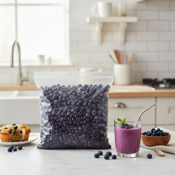 Bleuets sauvages congelés