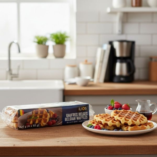 Gaufre au sucre perlé