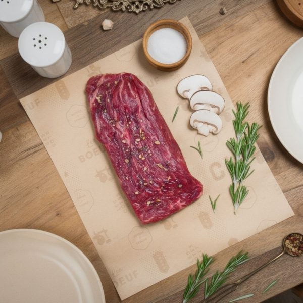 Bavette de bœuf aux 3 poivres